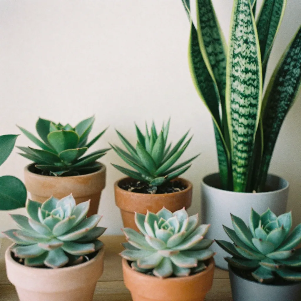 Areca palm in modern container